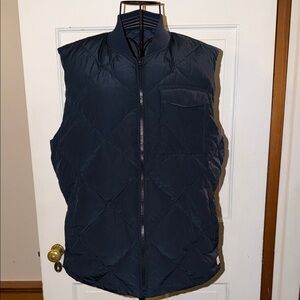 Marine Layer Quilted Vest Size M